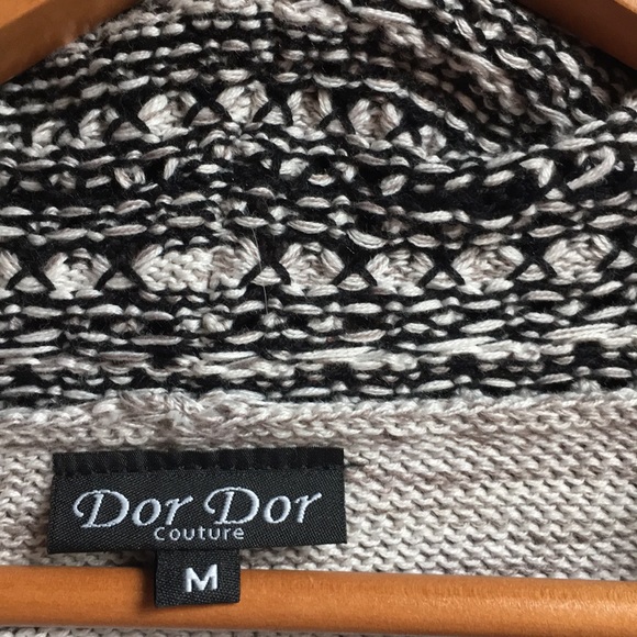 ANTHROPOLOGIE DOR DOR COUTURE Cardigan Sweater M - Picture 3 of 8